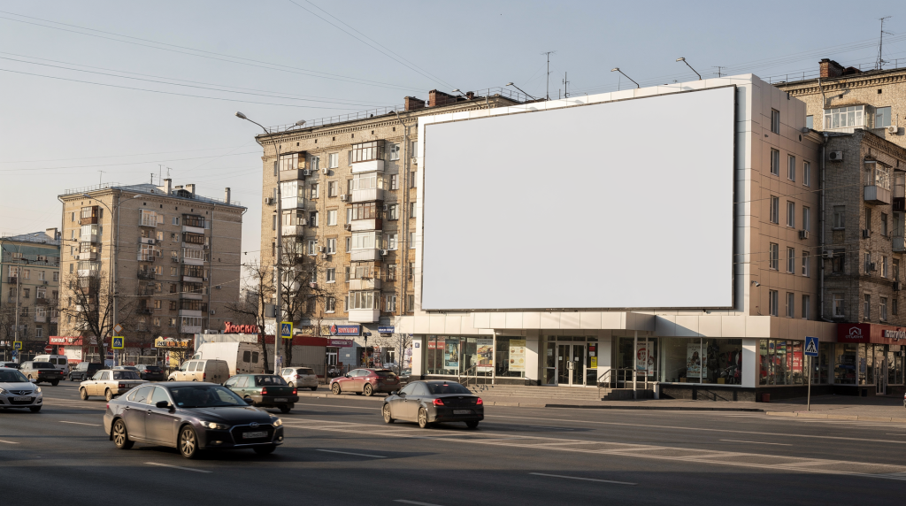 Визуальная доминанта и видимость объекта с ключевых потоков трафика